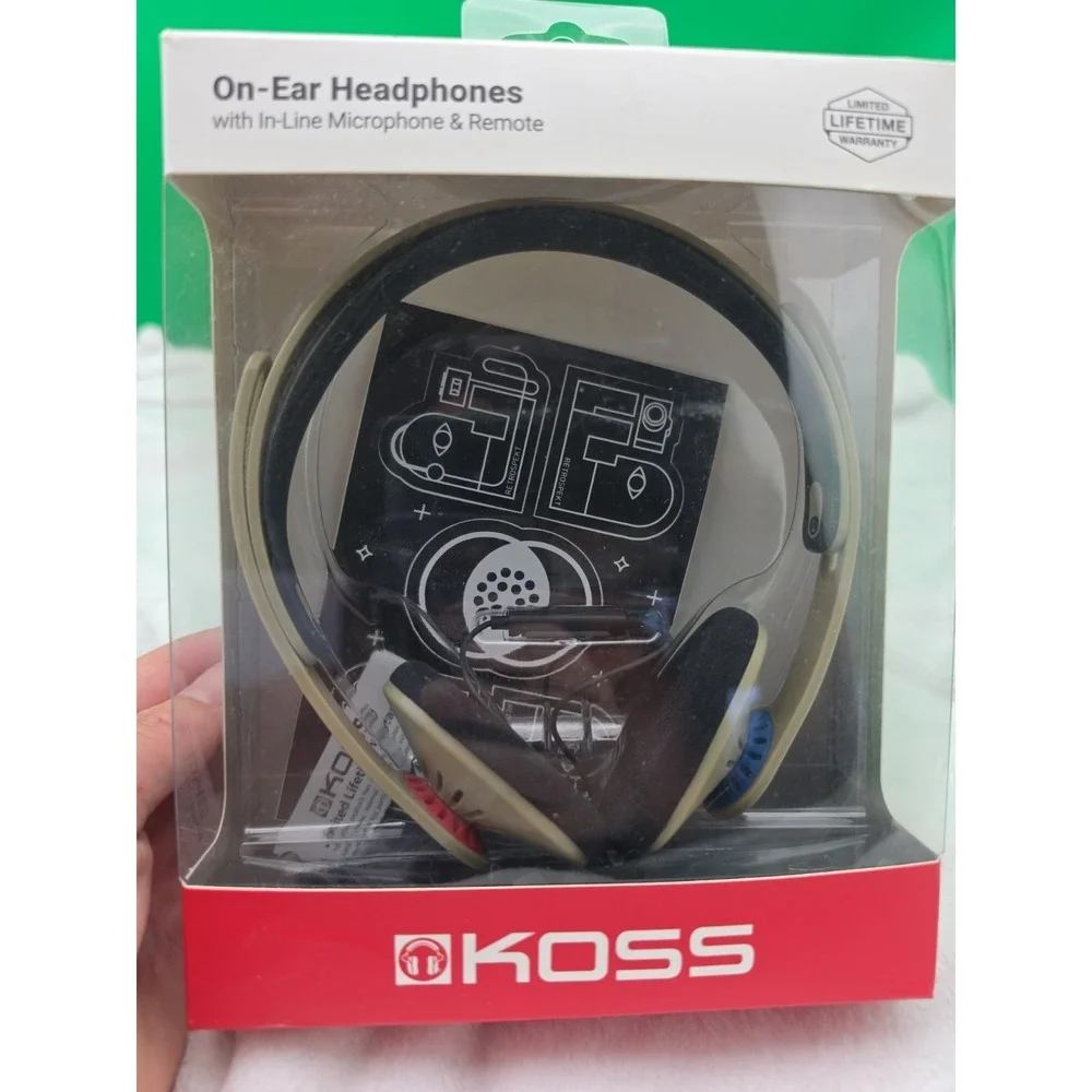 Koss KPH30iK Headphones Wired On-Ear Microphone